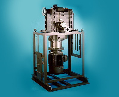 Three Stage Reverse Claw Type Pump